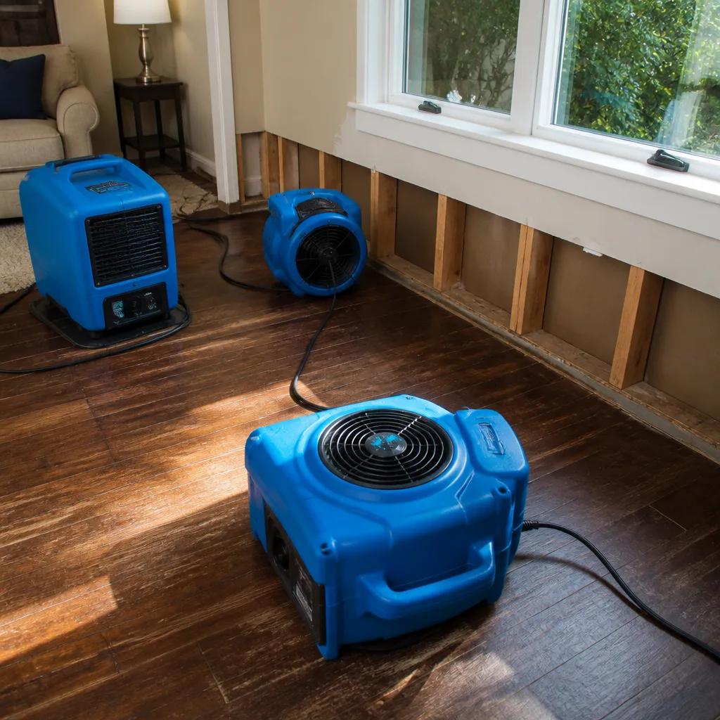 Water damage drying